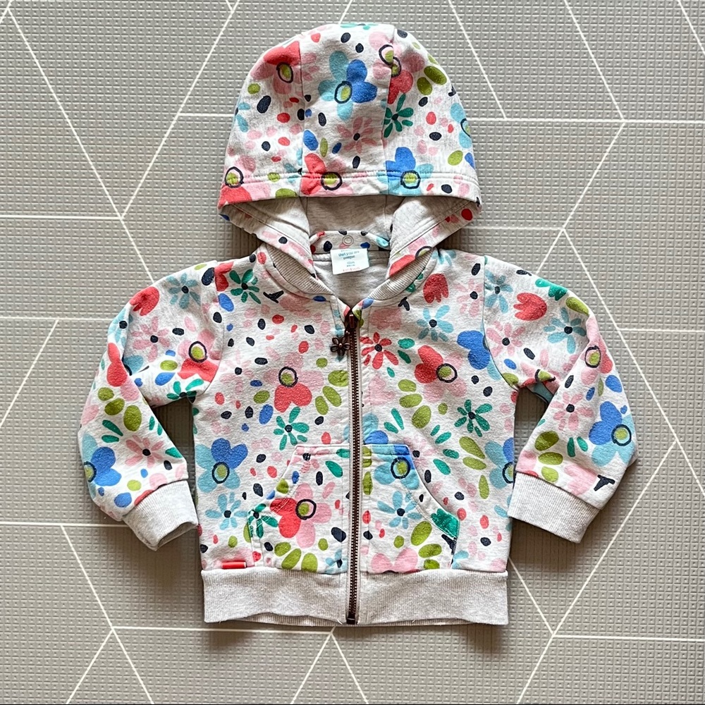 Boboli zip-up hoodie jacket